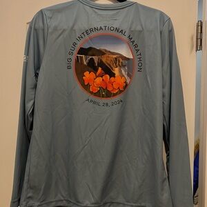 Cove Blue Marathon Long Sleeve Tee